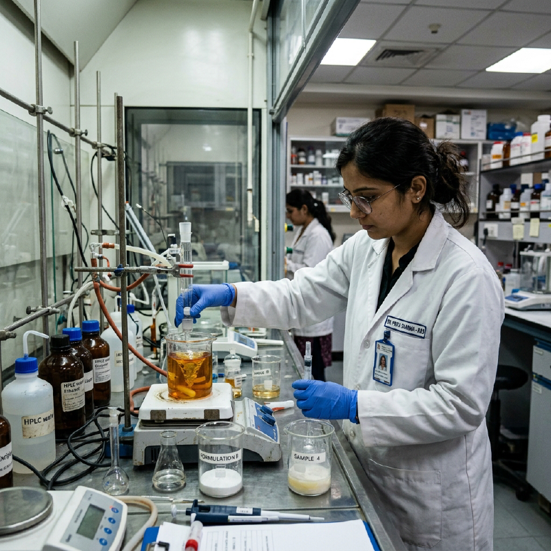 Topical Gel Manufacturing Process at Saar Biotech